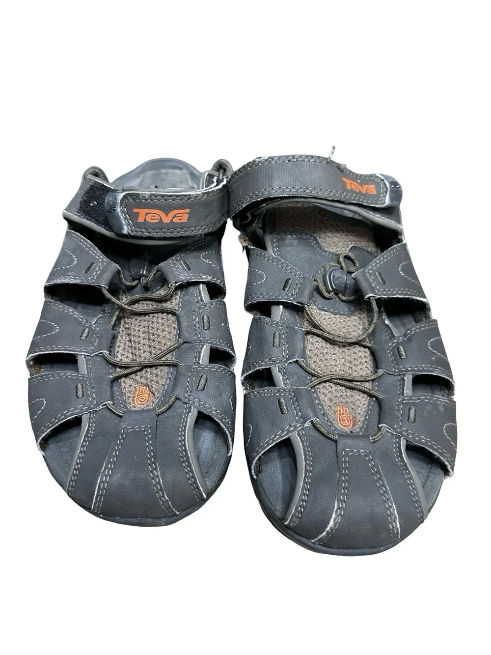 TEVA Men Shoe Dozer 4154 Brown Hiking Fishing Closed Toe Sandals Size 10